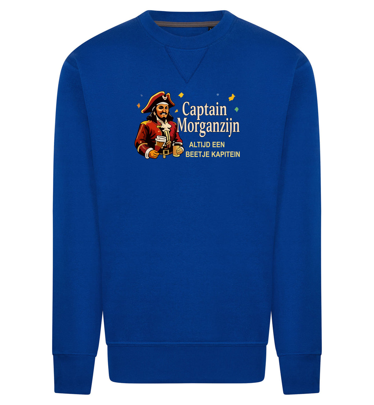 Captain Morganzijn Sweater – blauw