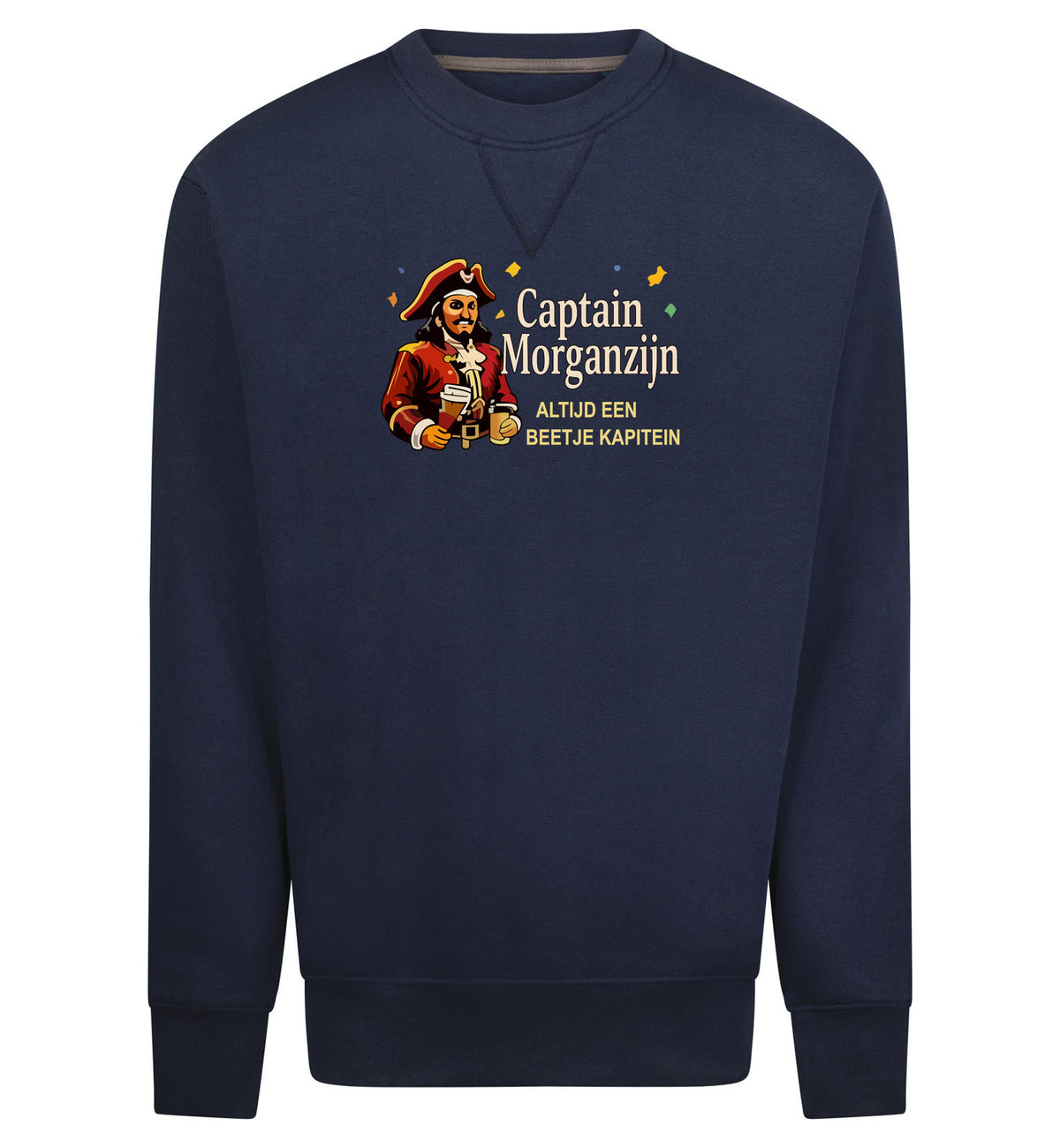 Captain Morganzijn Sweater – navy
