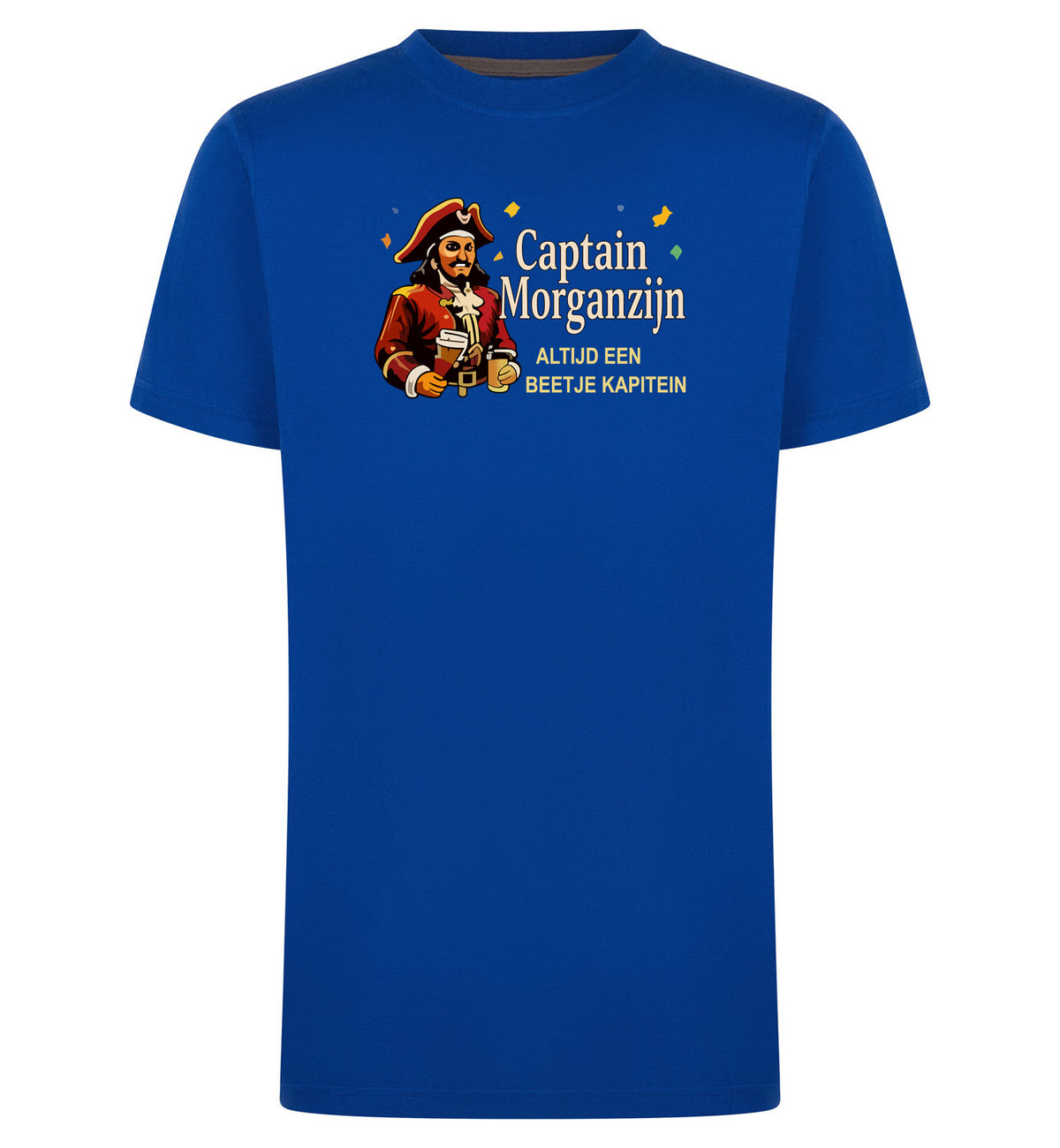 Captain Morganzijn T-Shirt – blauw