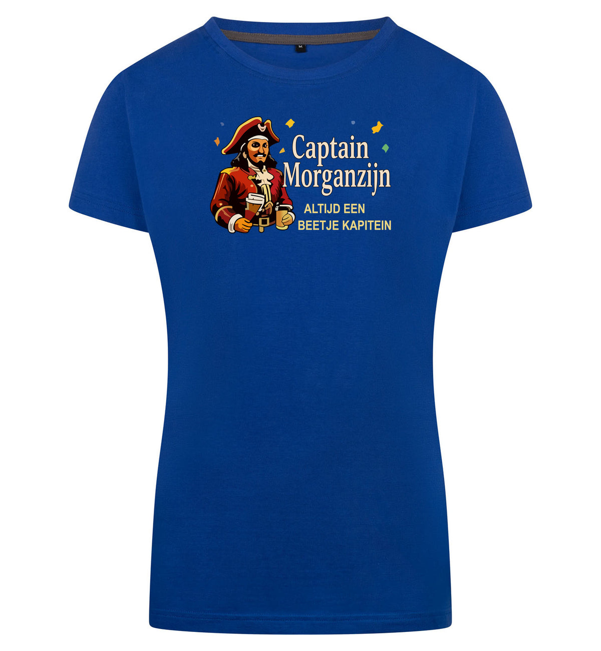 Captain Morganzijn T-Shirt Dames – blauw