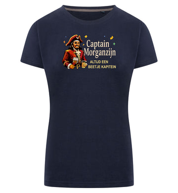 Captain Morganzijn T-Shirt Dames – navy