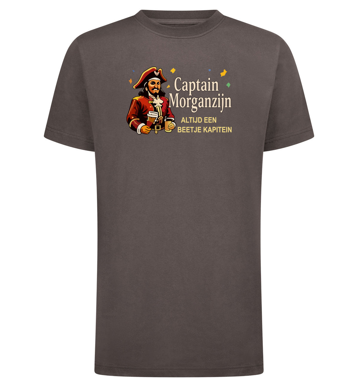 Captain Morganzijn T-Shirt – grijs