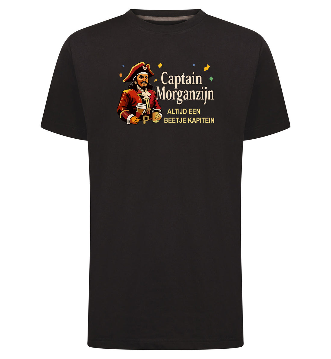Captain Morganzijn T-Shirt – grijs