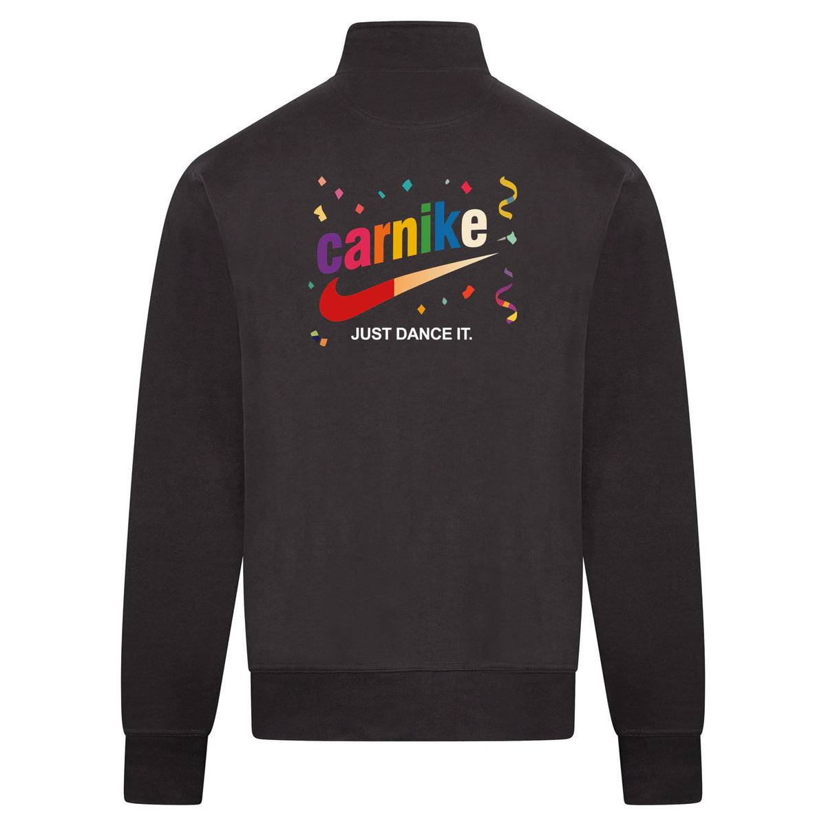 Carnike Sweatvest – antraciet – back