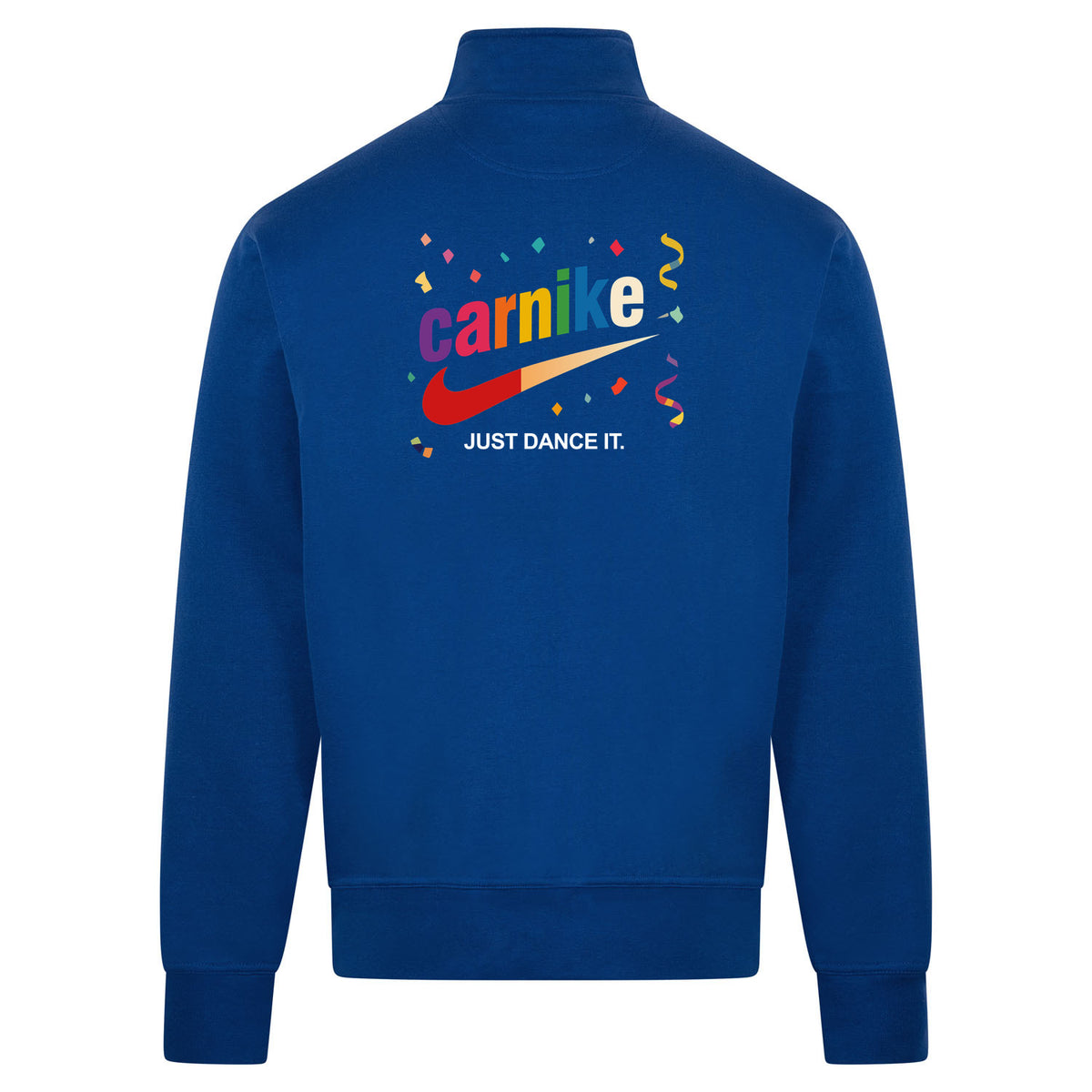 Carnike Sweatvest – blauw – back