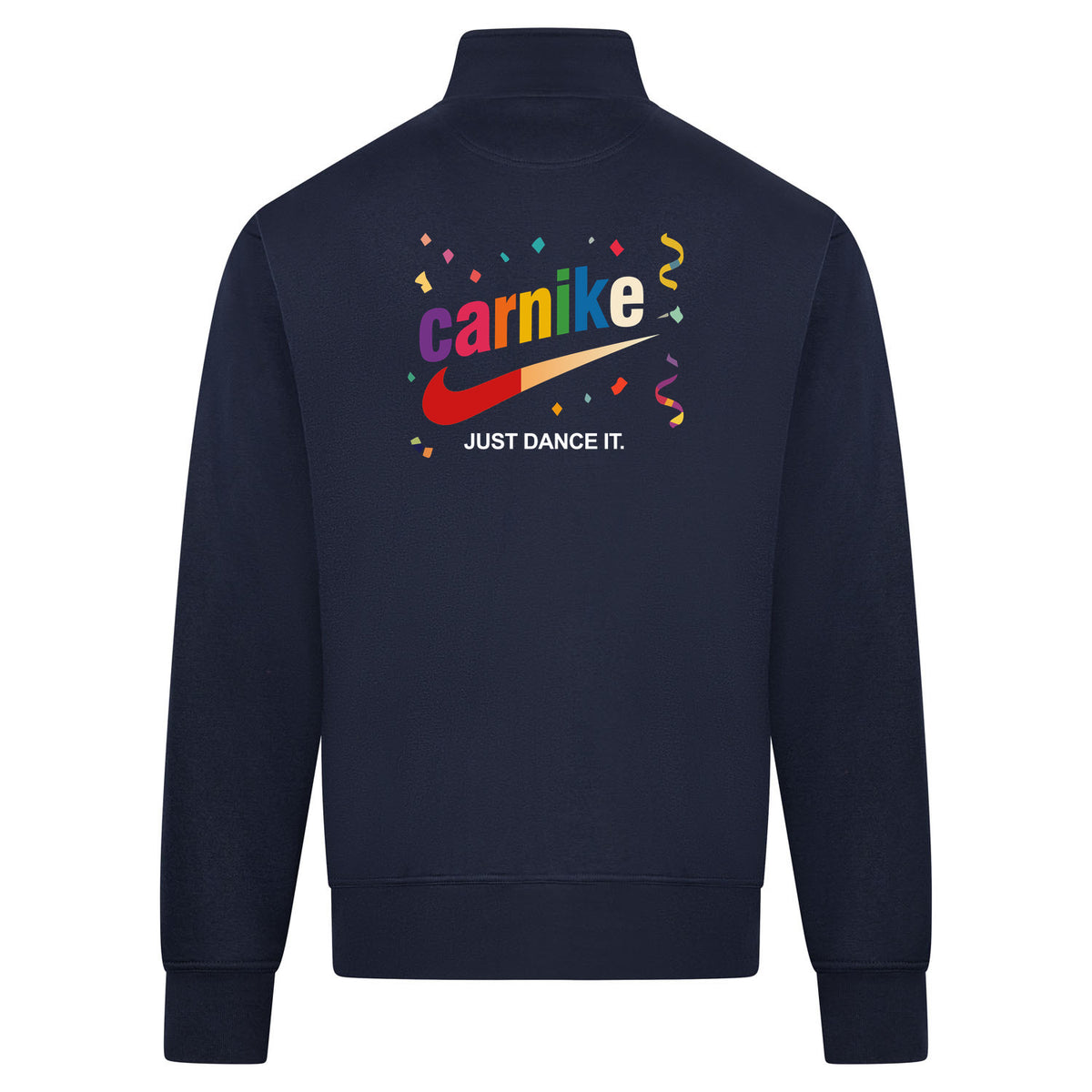 Carnike Sweatvest – navy – back