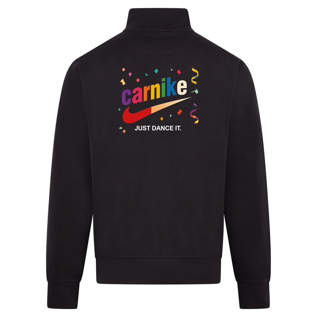 Carnike Sweatvest – zwart – back