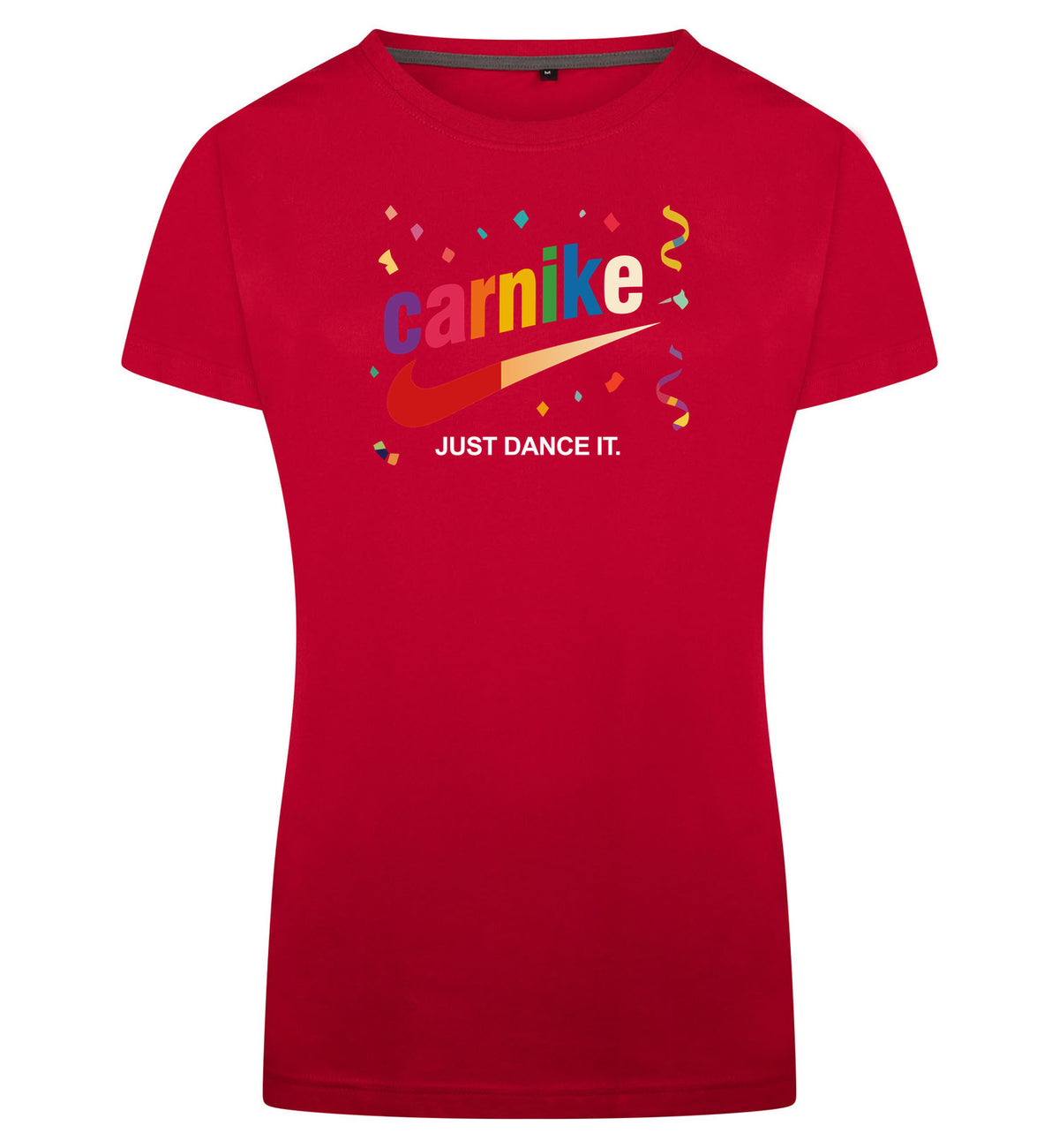 Carnike T-Shirt Dames – rood