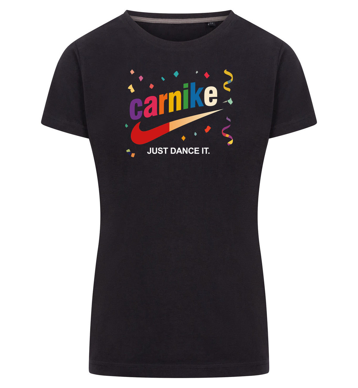 Carnike T-Shirt Dames – zwart