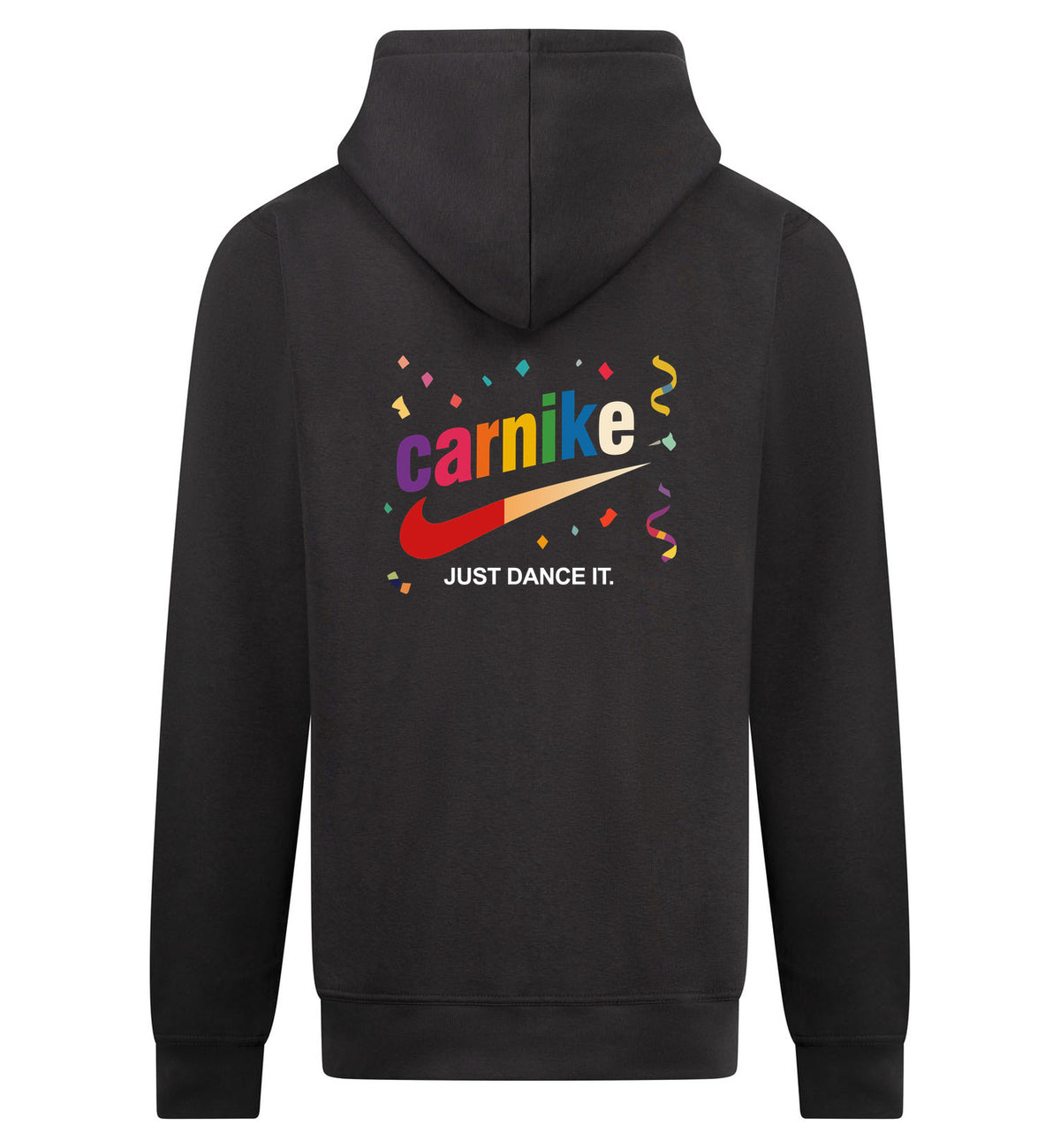 Carnike Hoodie met rits – antraciet