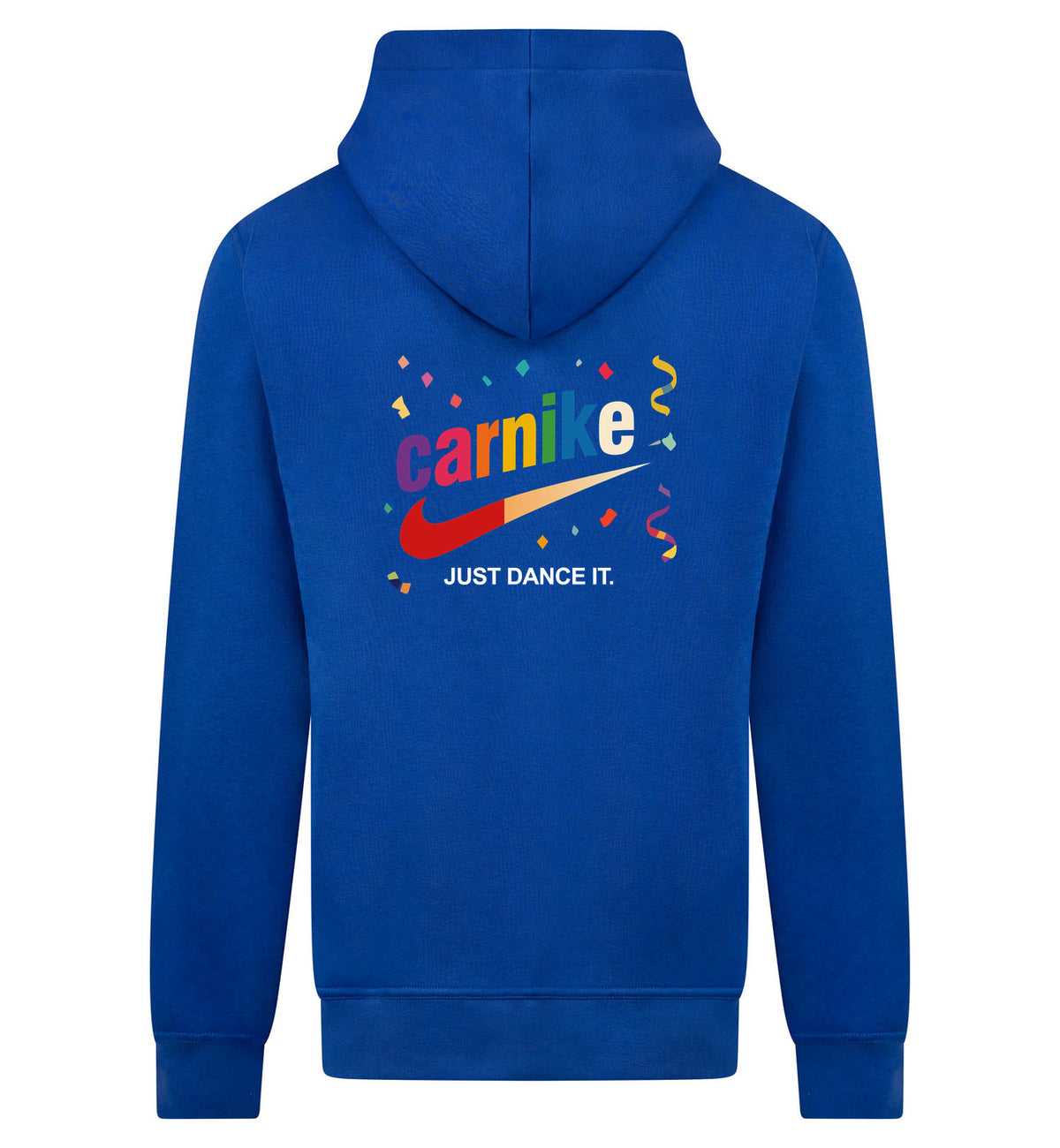 Carnike Hoodie met rits – blauw
