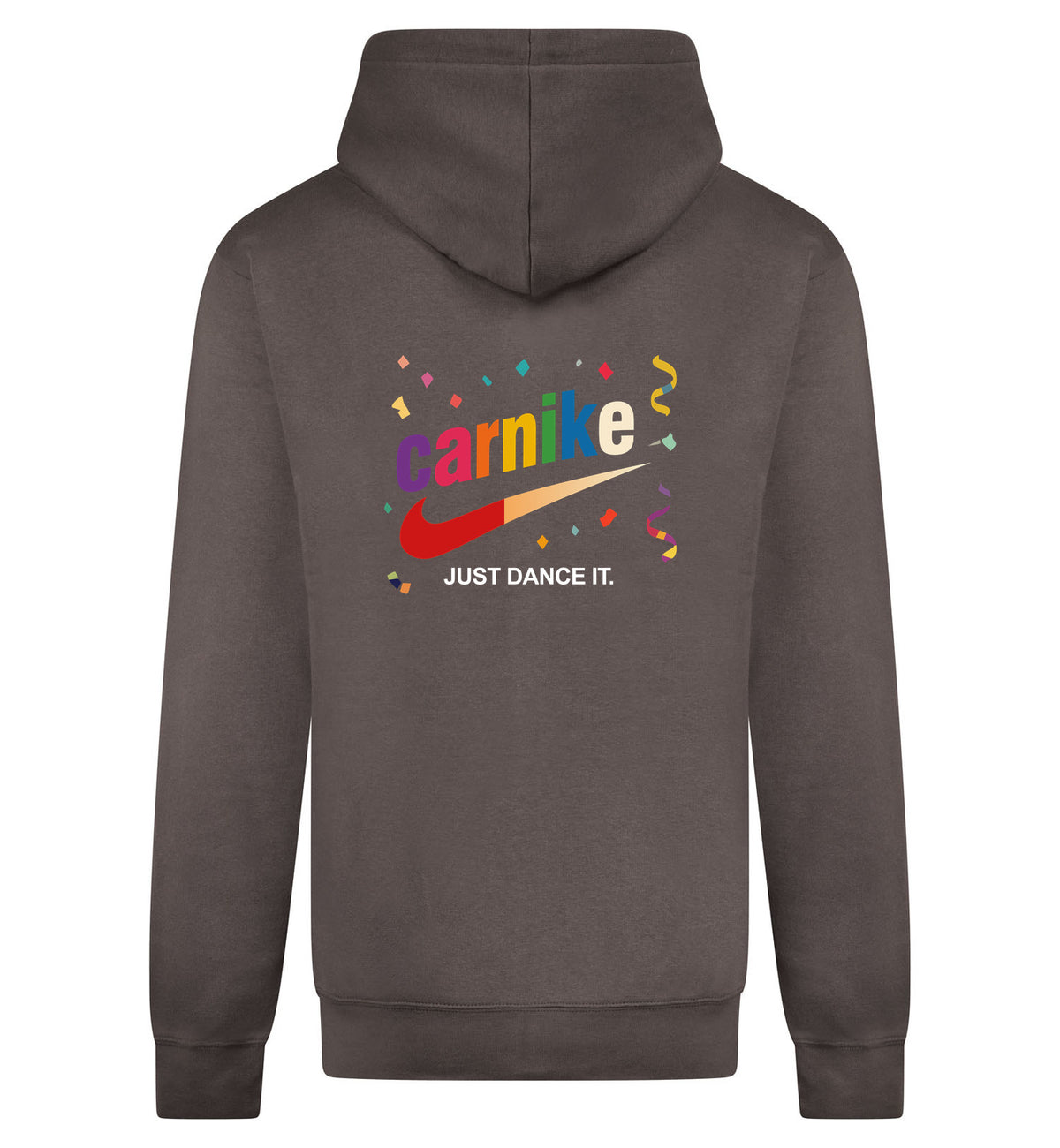 Carnike Hoodie met rits – grijs