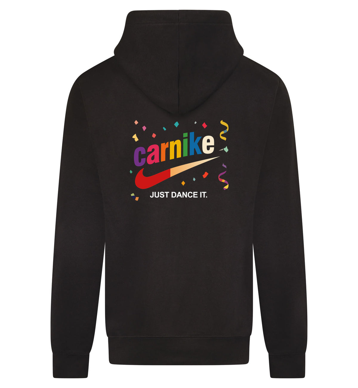 Carnike Hoodie met rits – zwart