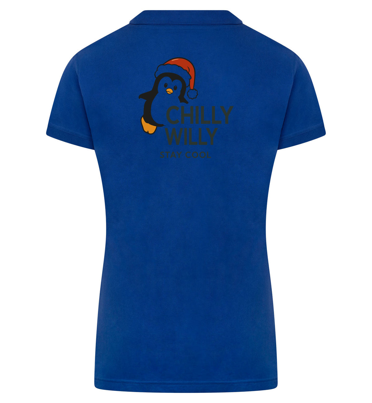 Chilly Willy Polo dames – blauw