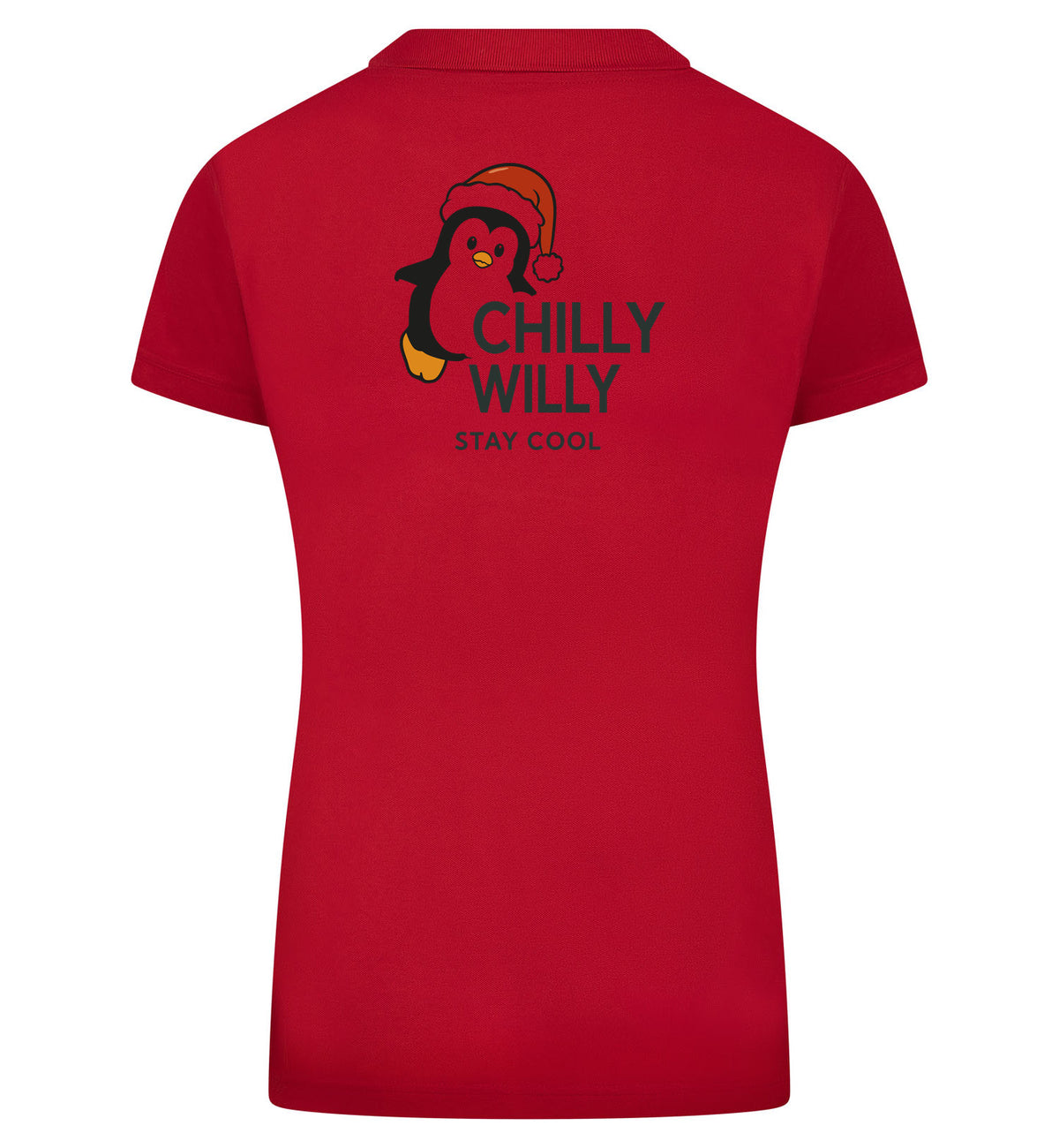 Chilly Willy Polo dames – rood