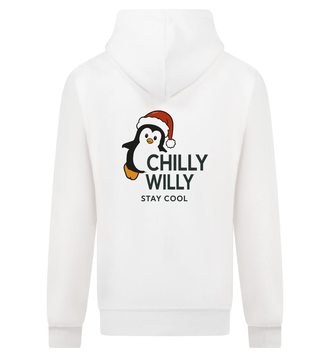Chilly Willy Hoodie met rits – grijs