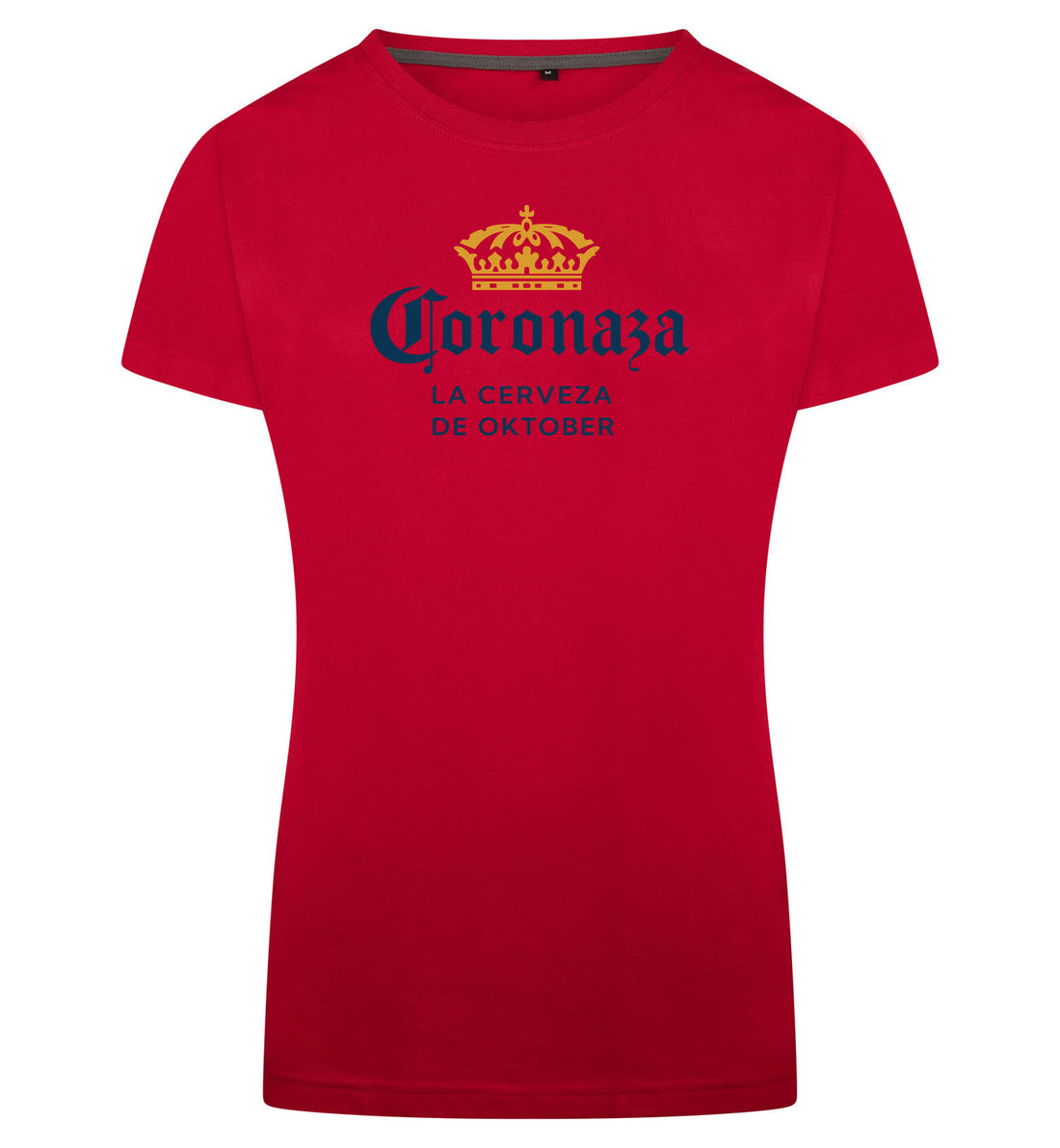 Coronaza T-Shirt Dames – rood
