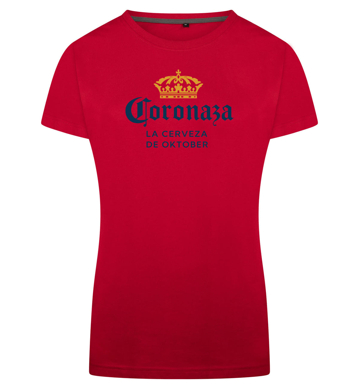 Coronaza T-Shirt Dames – rood