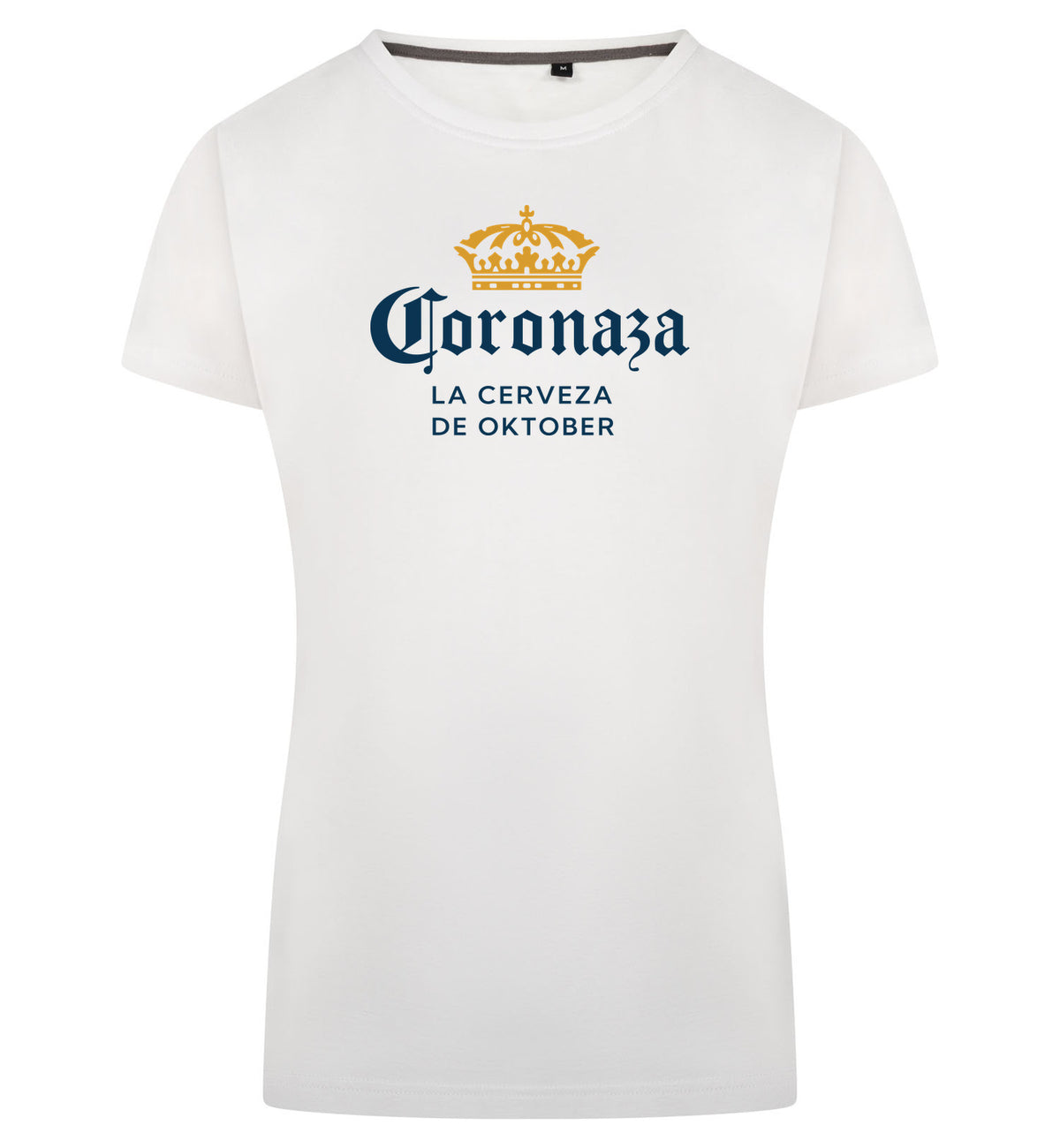 Coronaza T-Shirt Dames – wit