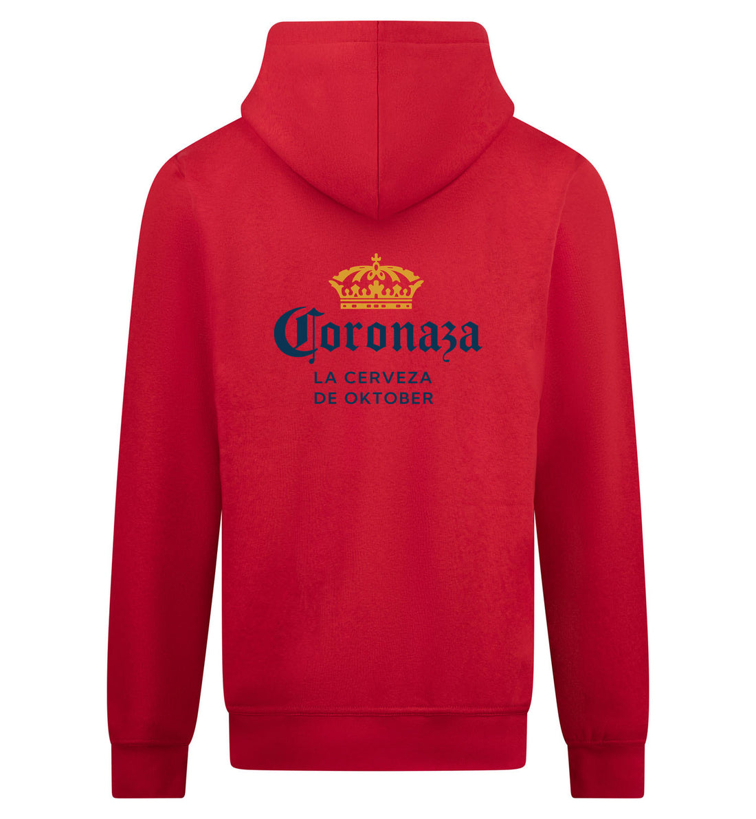 Coronaza Hoodie met rits – grijs