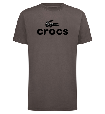 Crocs T-Shirt – grijs