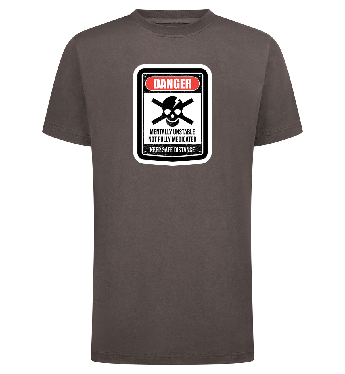 DANGER T-Shirt – grijs
