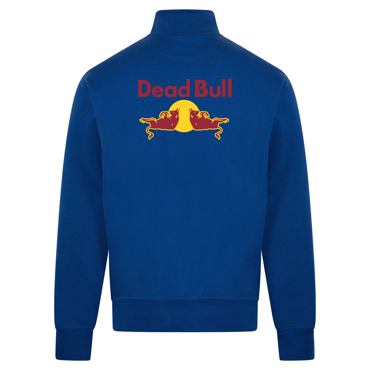 DEAD BULL Sweatvest – blauw – back