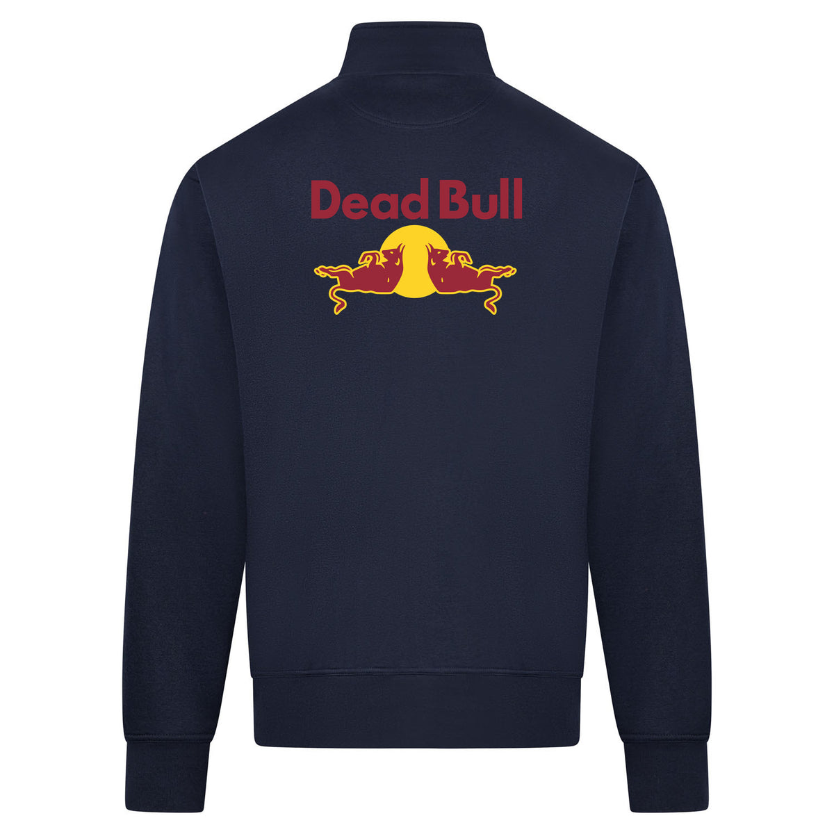 DEAD BULL Sweatvest – navy – back