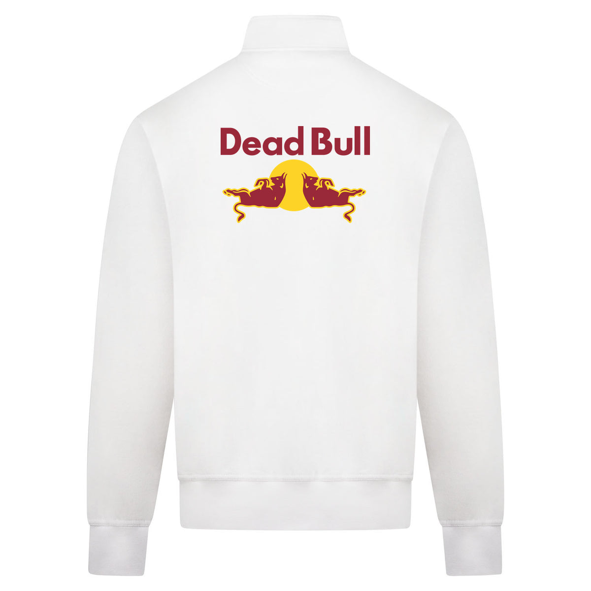 DEAD BULL Sweatvest – wit – back