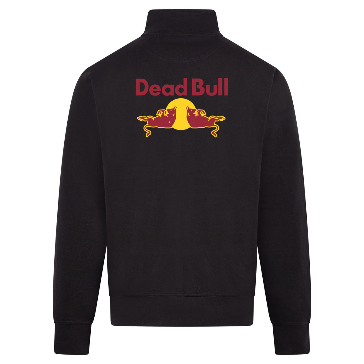DEAD BULL Sweatvest – zwart – back