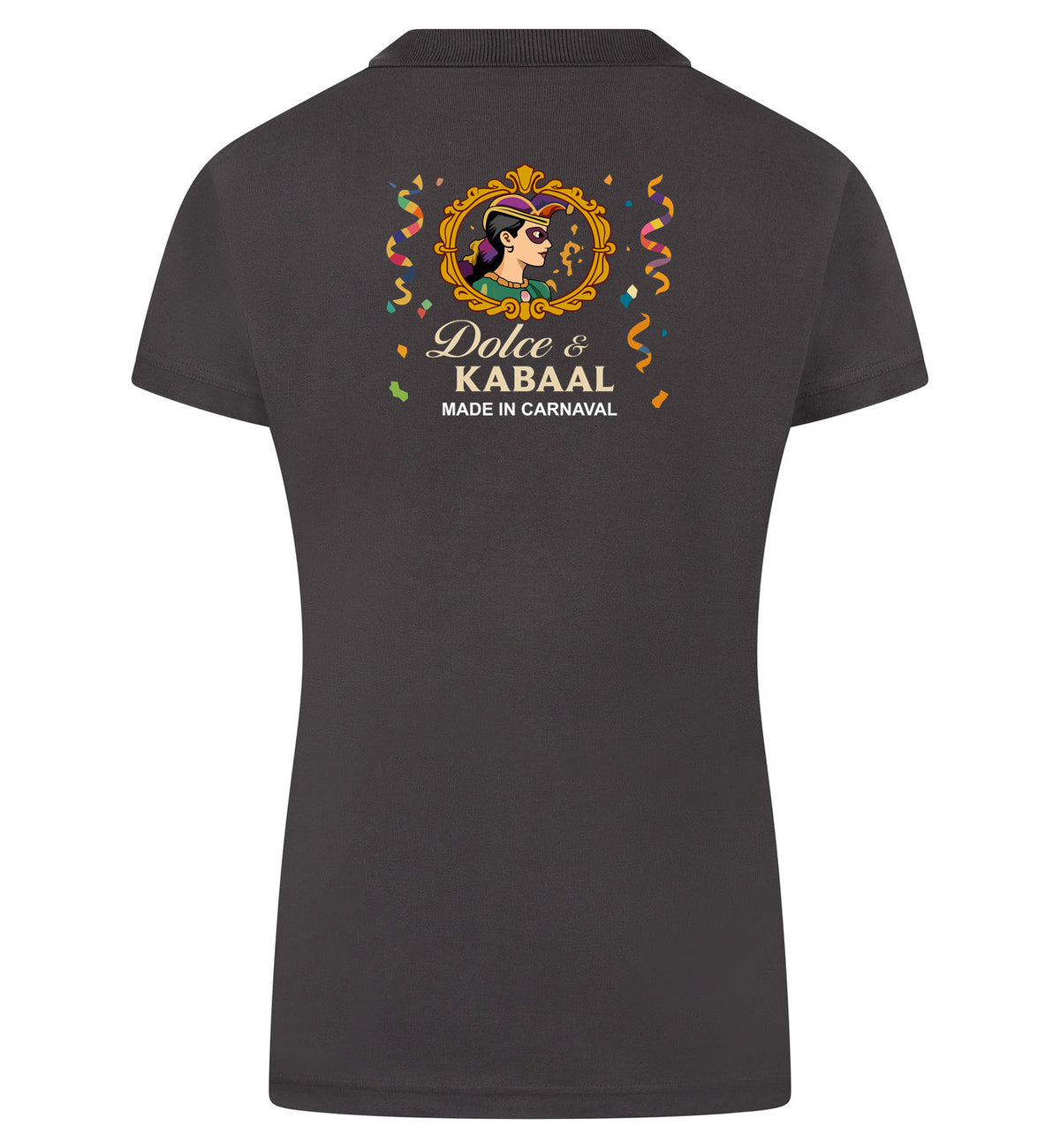 Dolce & Kabaal Polo dames – antraciet