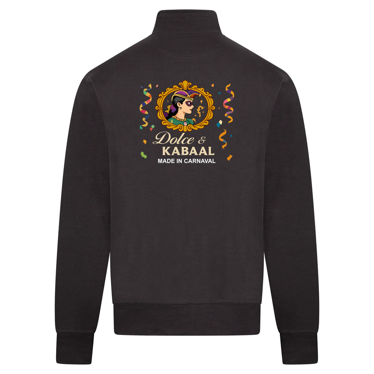 Dolce & Kabaal Sweatvest – antraciet – back