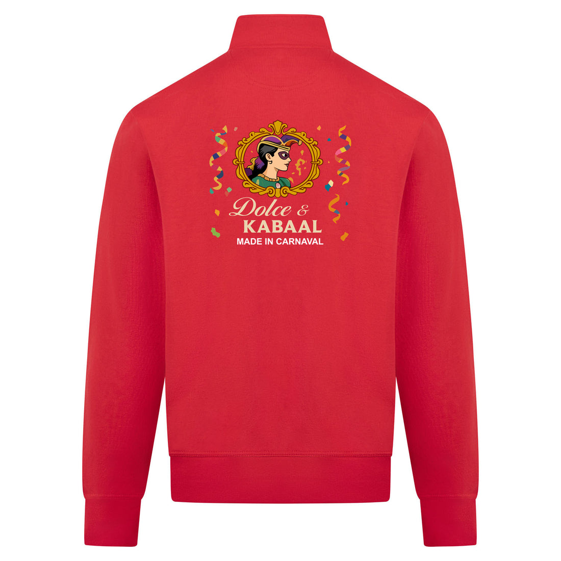 Dolce & Kabaal Sweatvest – rood – back