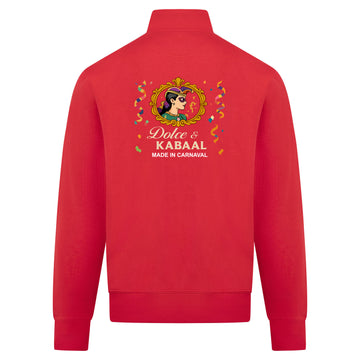 Dolce & Kabaal Sweatvest – rood – back