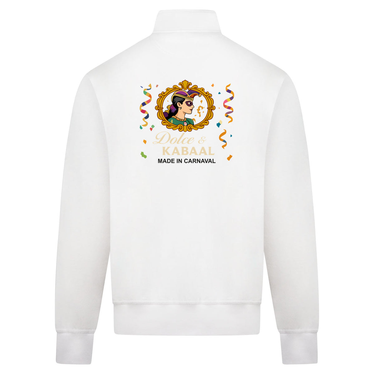 Dolce & Kabaal Sweatvest – wit – back