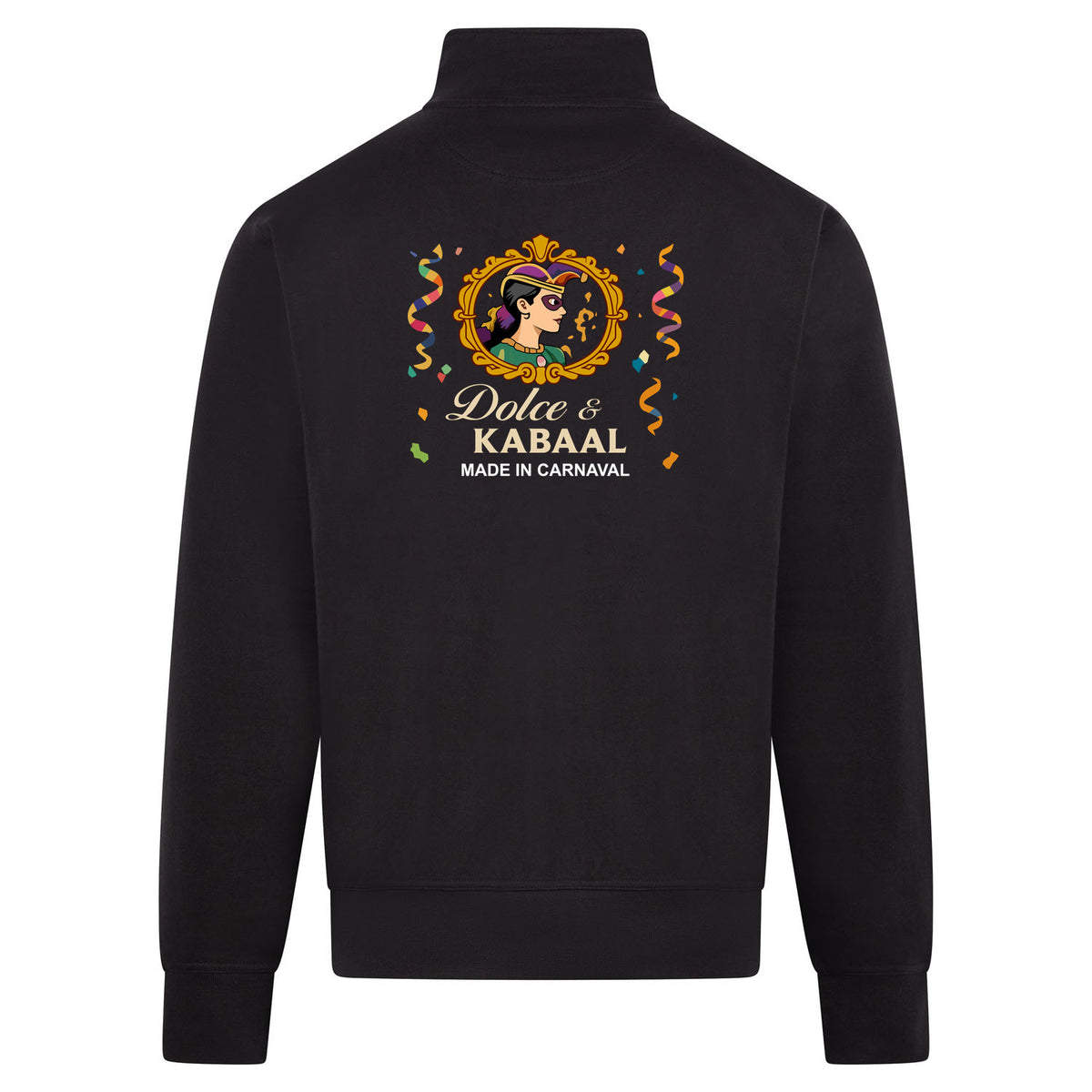 Dolce & Kabaal Sweatvest – zwart – back