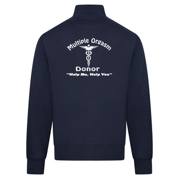 Donor Sweatvest – navy – back