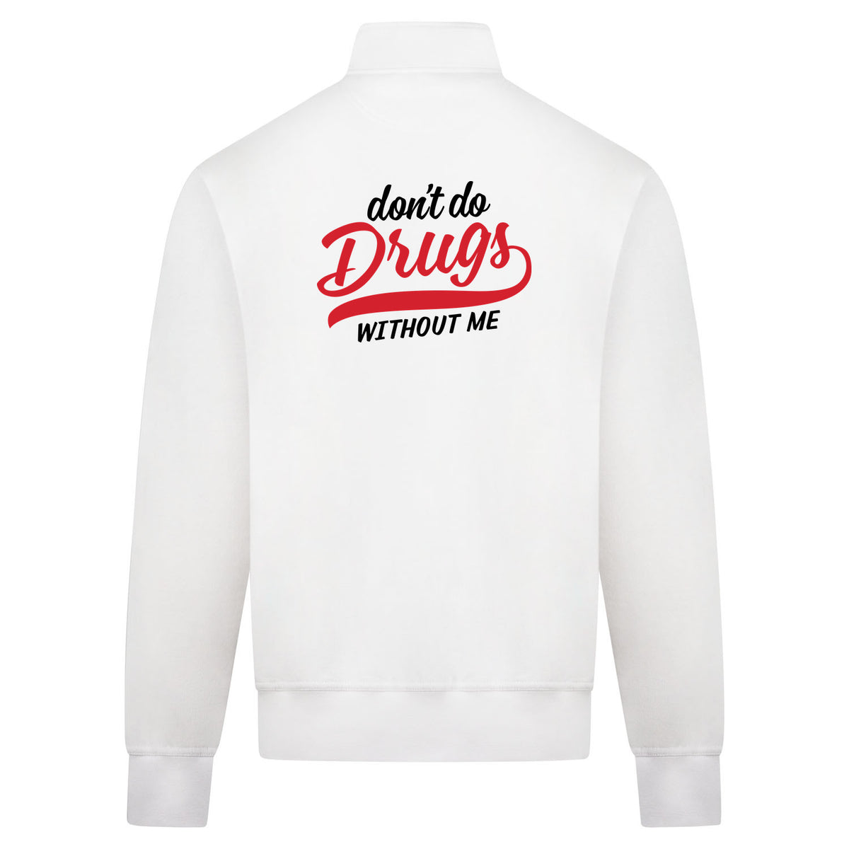 DRUGS Sweatvest – wit – back