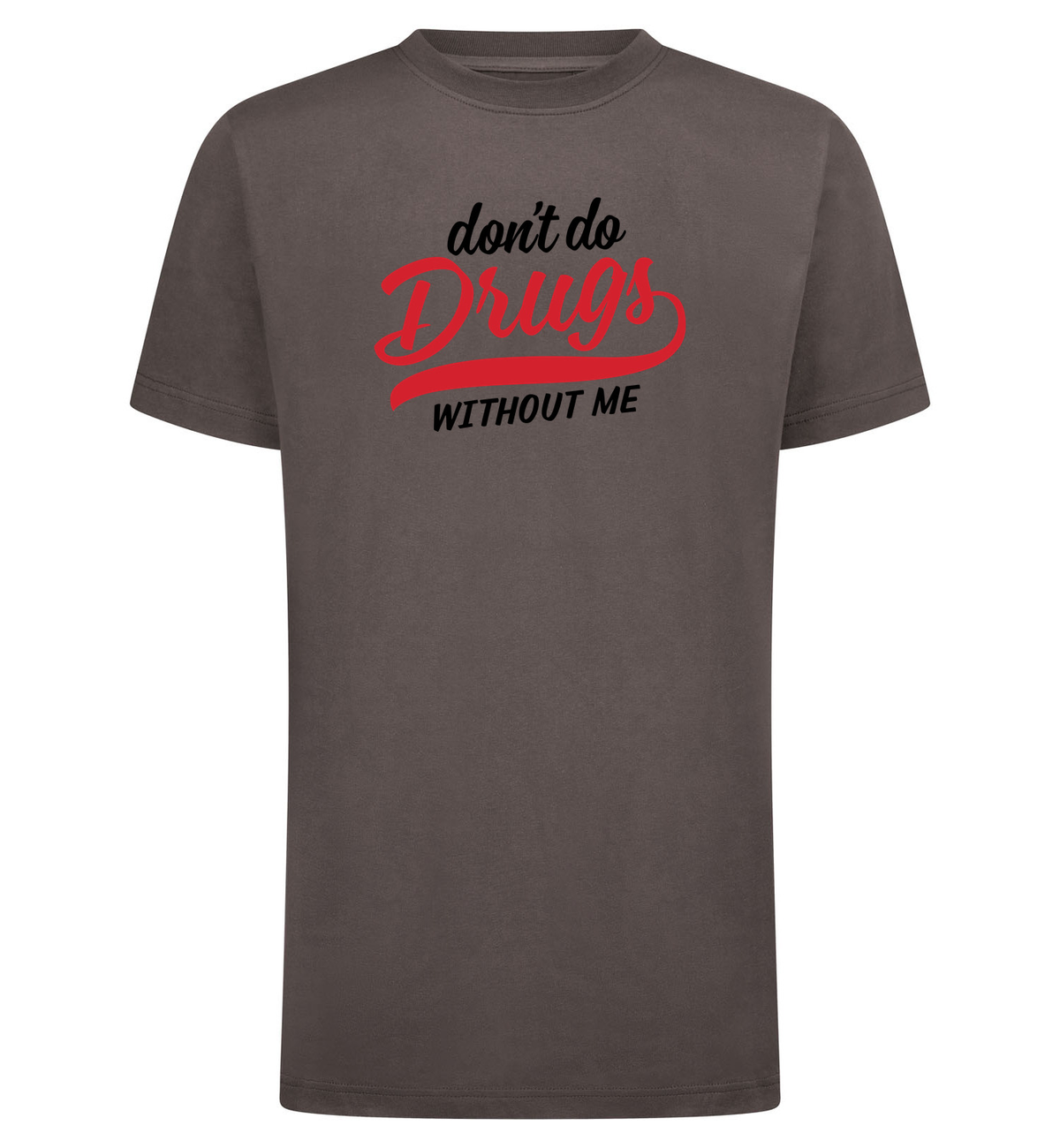 DRUGS T-Shirt – grijs