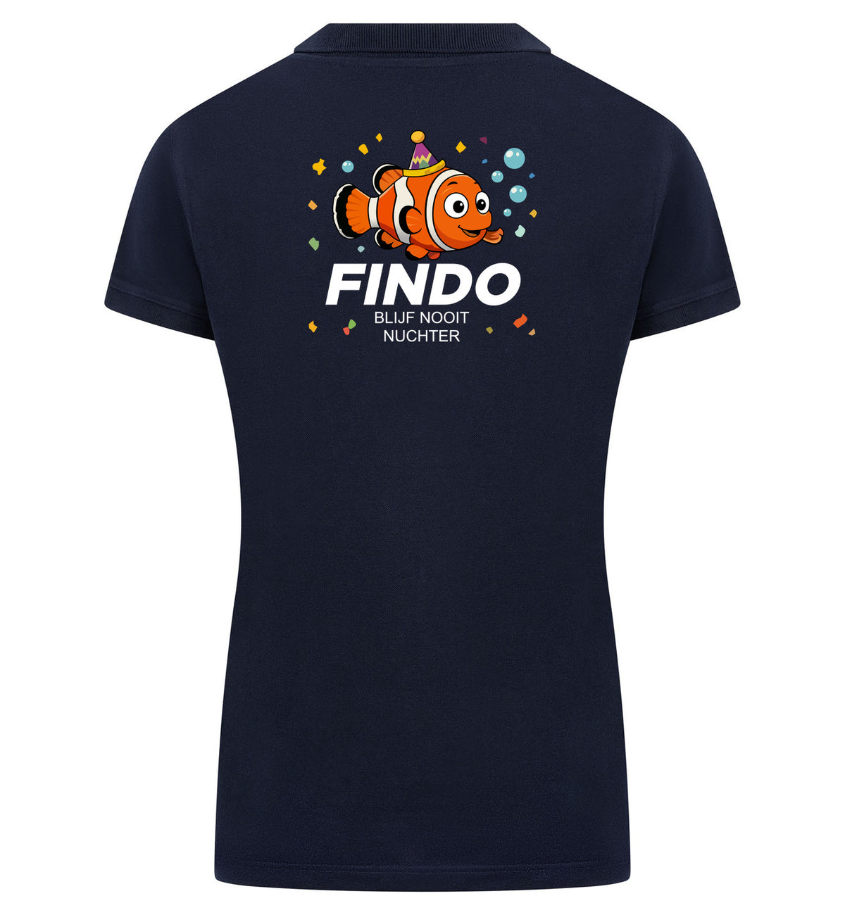 FINDO Polo dames – navy