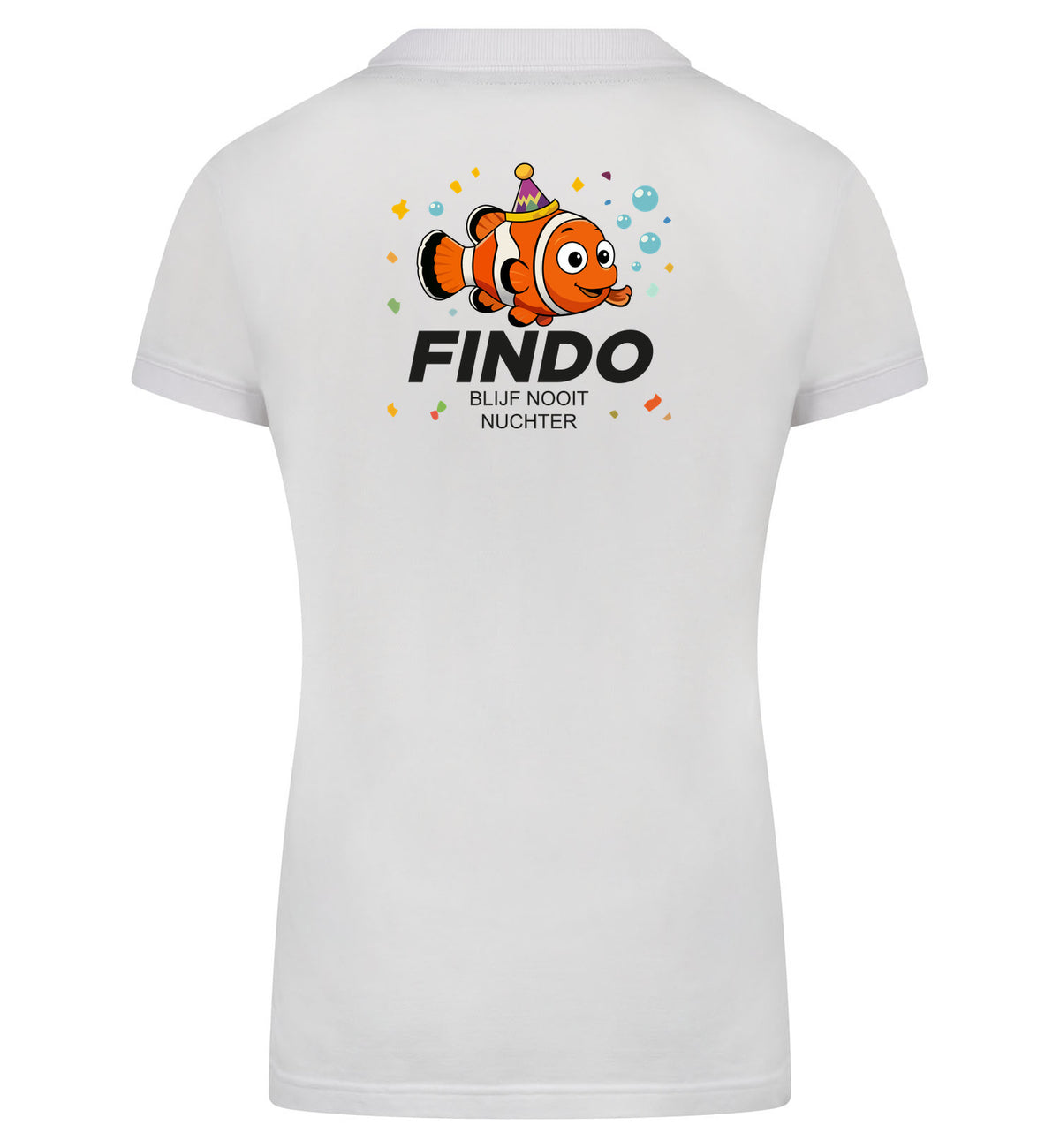 FINDO Polo dames – wit
