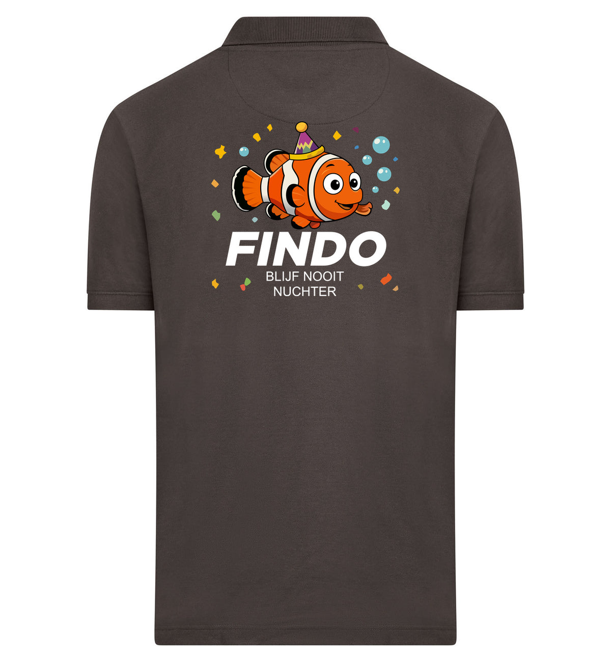 FINDO Polo – grijs