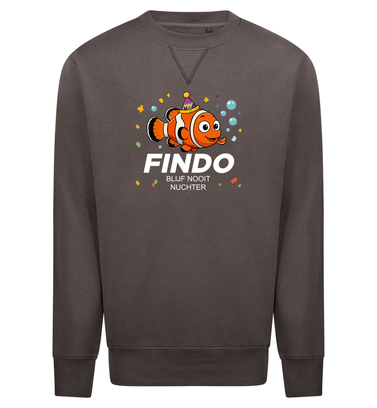 FINDO Sweater – grijs