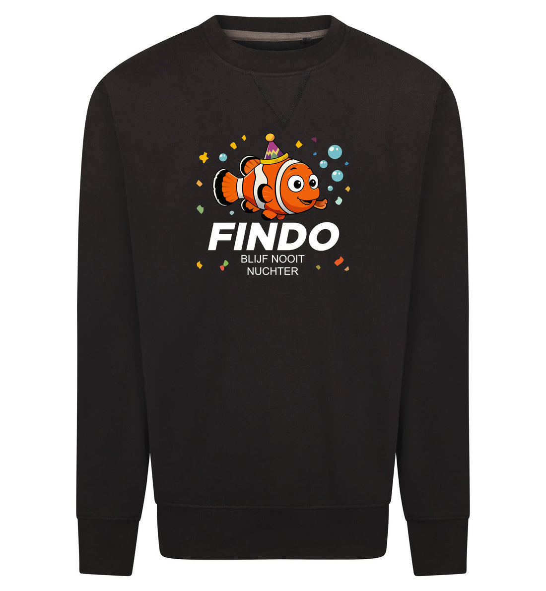 FINDO Sweater – blauw