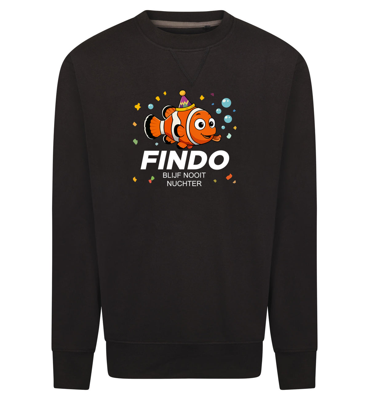 FINDO Sweater – zwart
