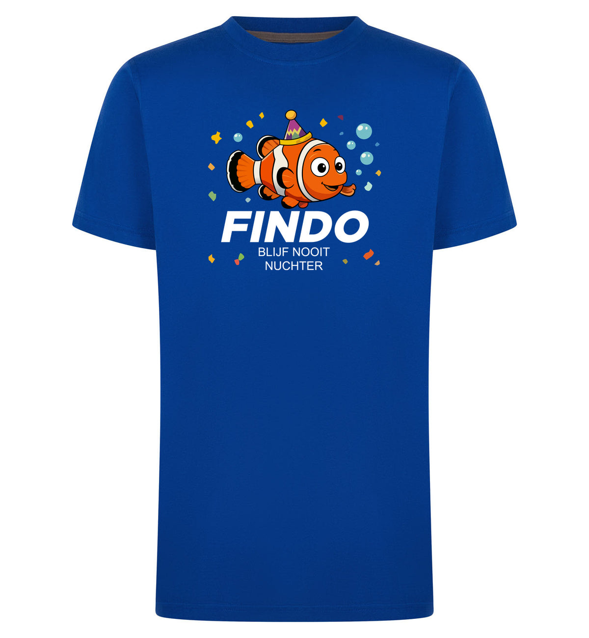 FINDO T-Shirt – blauw
