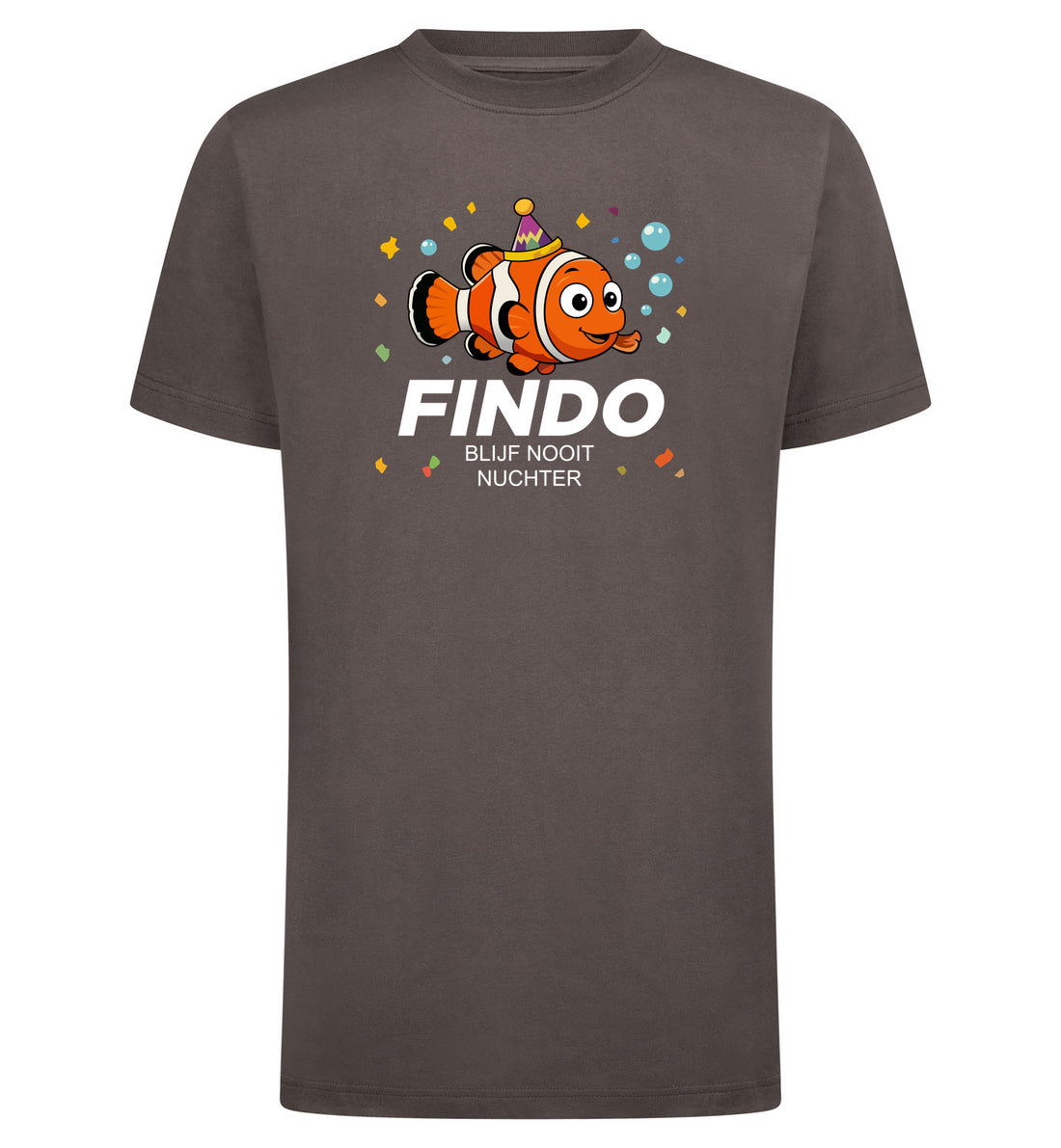 FINDO T-Shirt – grijs