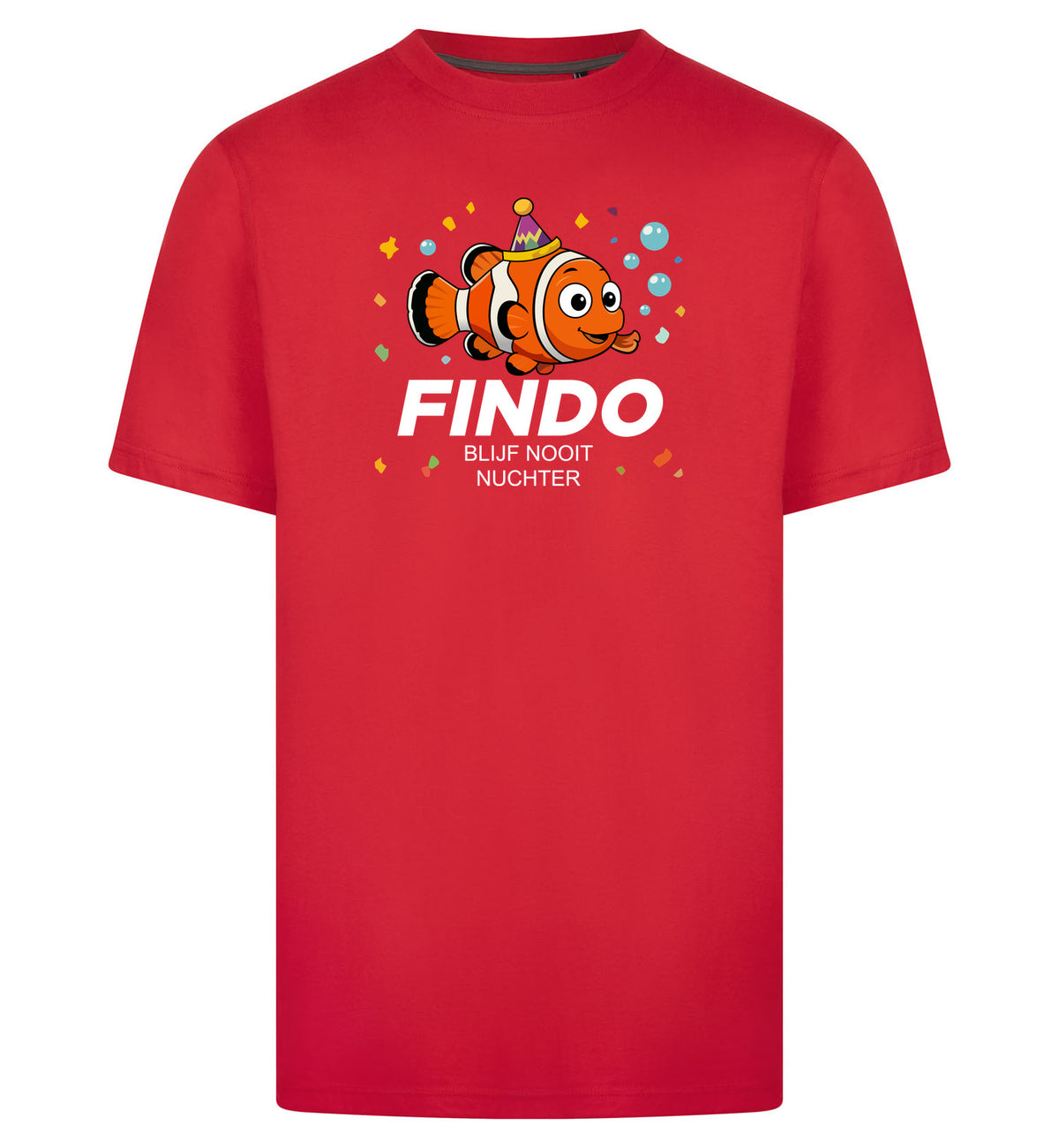 FINDO T-Shirt – rood