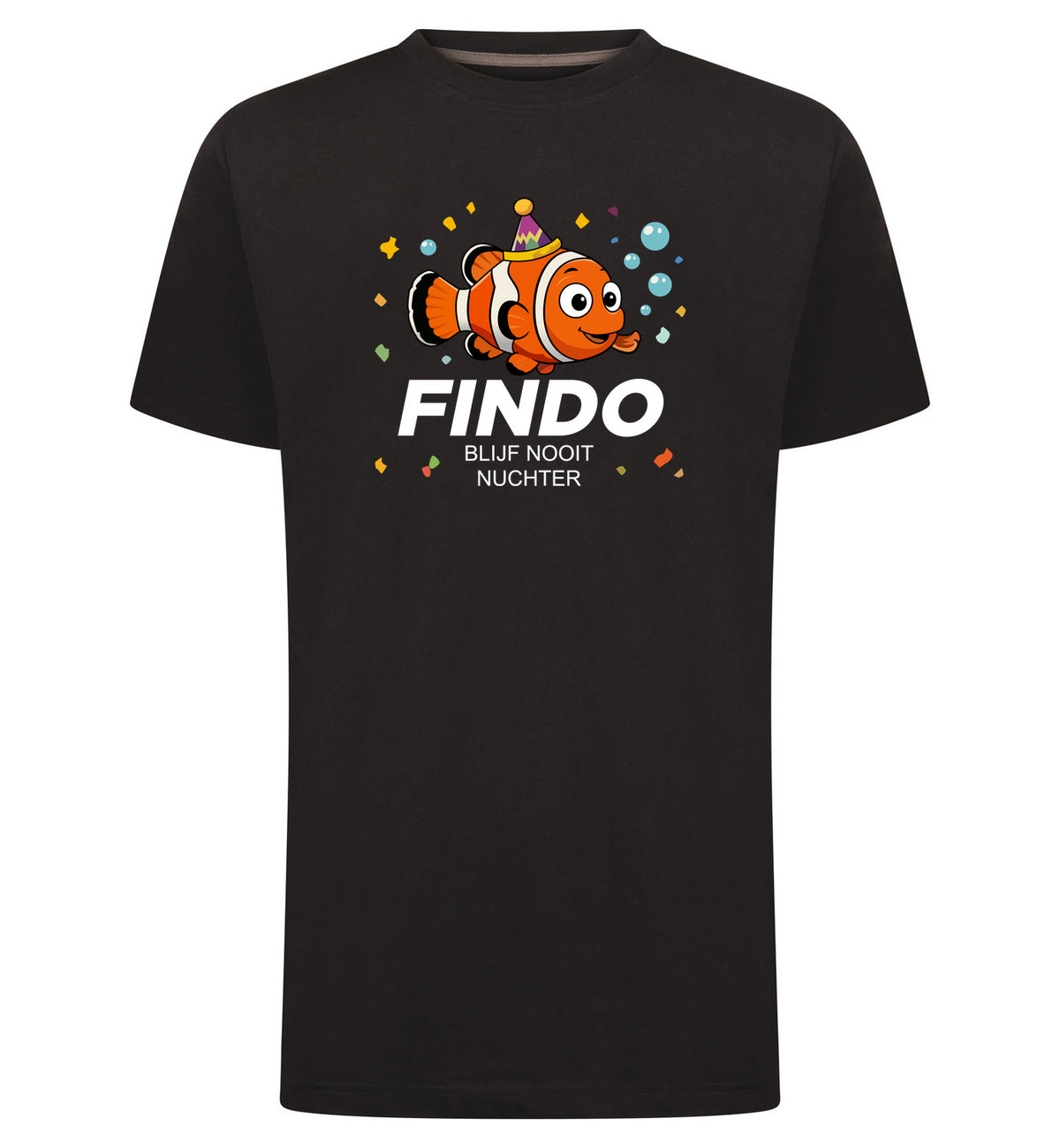 FINDO T-Shirt – zwart