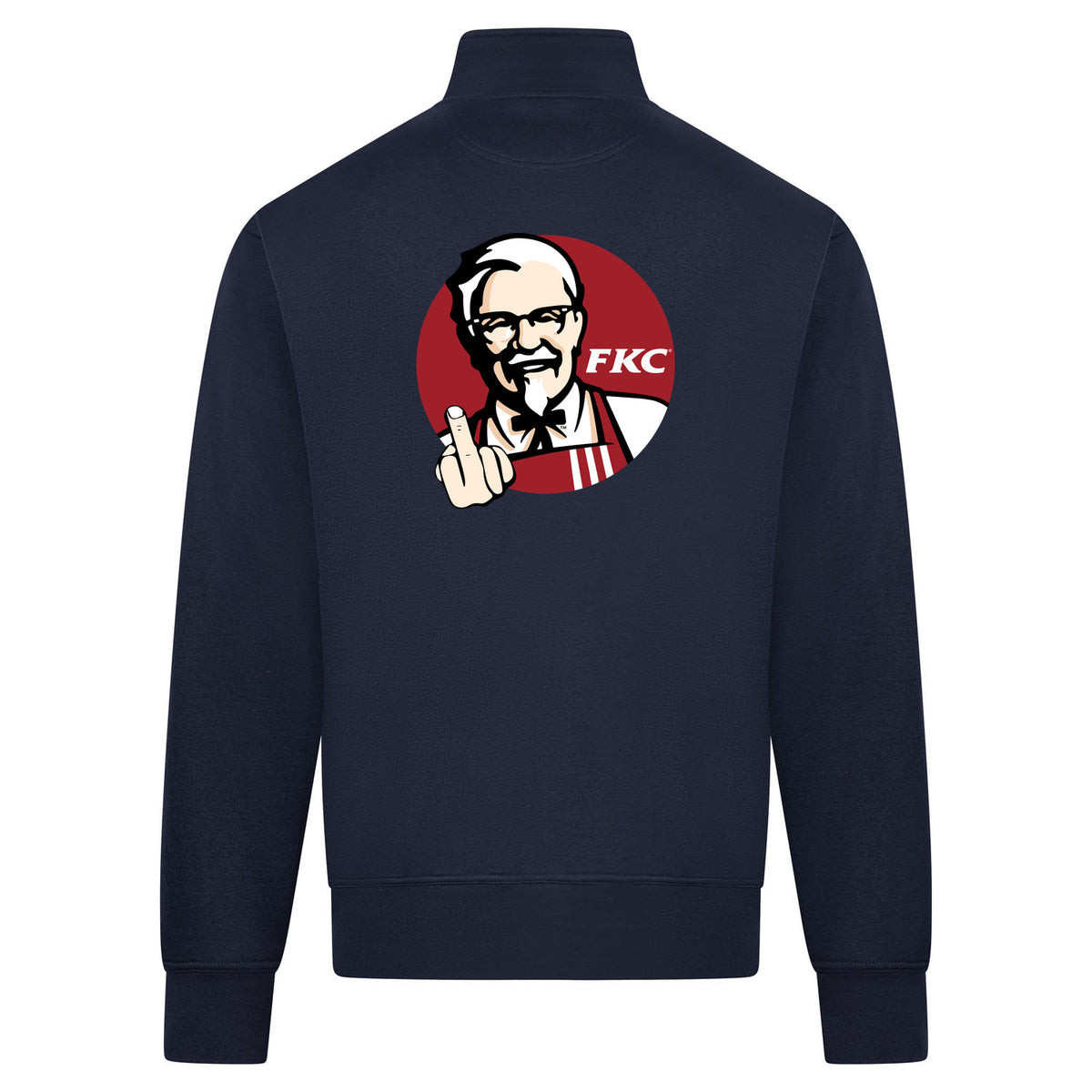 FKC Sweatvest – navy – back